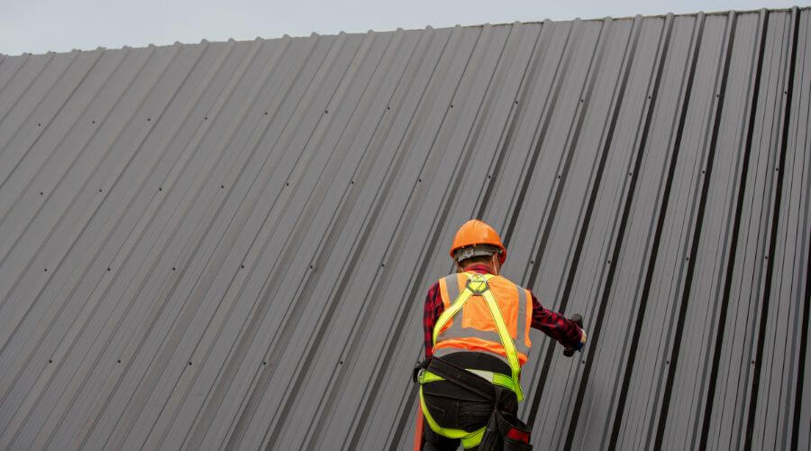 Professional metal roof installation services in Sterrett, AL